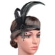 thumbnail image 4 of Tocado de los años 20 para mujer, diadema decorativa de plumas de los años 20, accesorios para el cabello estilo flapper vintage de los años 20 para niñas, 4 of 5