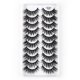 thumbnail image 3 of Lashes Multipack Falso Mink Volumen Wispy Pares Estilo 8D pestañas de imitación de ojo de visón 10 pestañas pestañas dramáticas Pack, 3 of 7