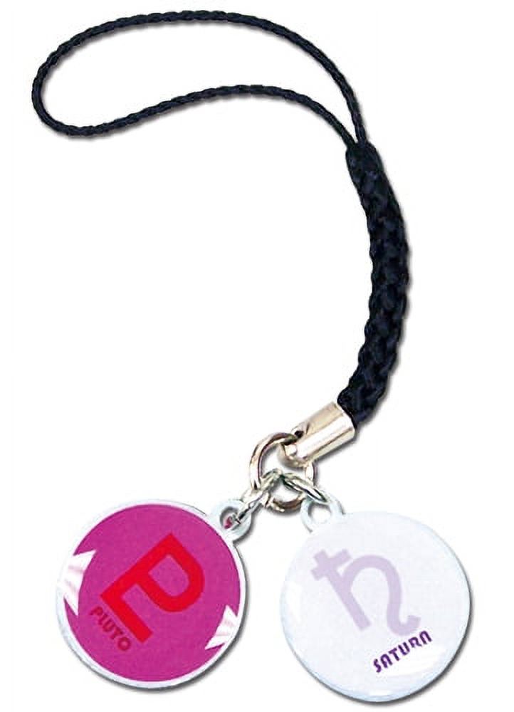 Cell Phone Charm - Sailor Moon - New Pluto & Saturn Anime Licensed ge17526