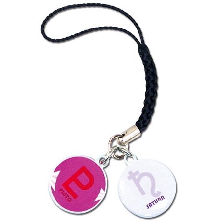 Cell Phone Charm - Sailor Moon - New Pluto & Saturn Anime Licensed ge17526