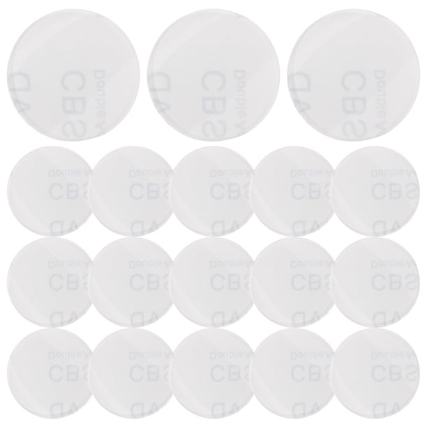 20 almohadillas antideslizantes para muebles, alfombrillas adhesivas para muebles, protectores antideslizantes para LED.