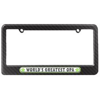World's Greatest Opa - German Grandfather Grandpa License Plate Frame
