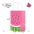 thumbnail image 2 of watermelon pattern gift bag kraft paper bag 12pcs 26-27s, 2 of 5