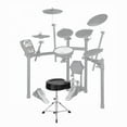 thumbnail image 2 of Glarry Swivel Liftable Oversized Saddle Throne Super Thick Sponge Overweight 180Kg Drum Stool, 2 of 2
