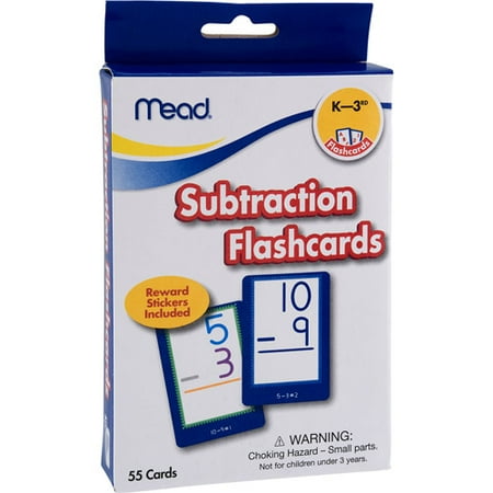 Mead Subtraction Flashcards