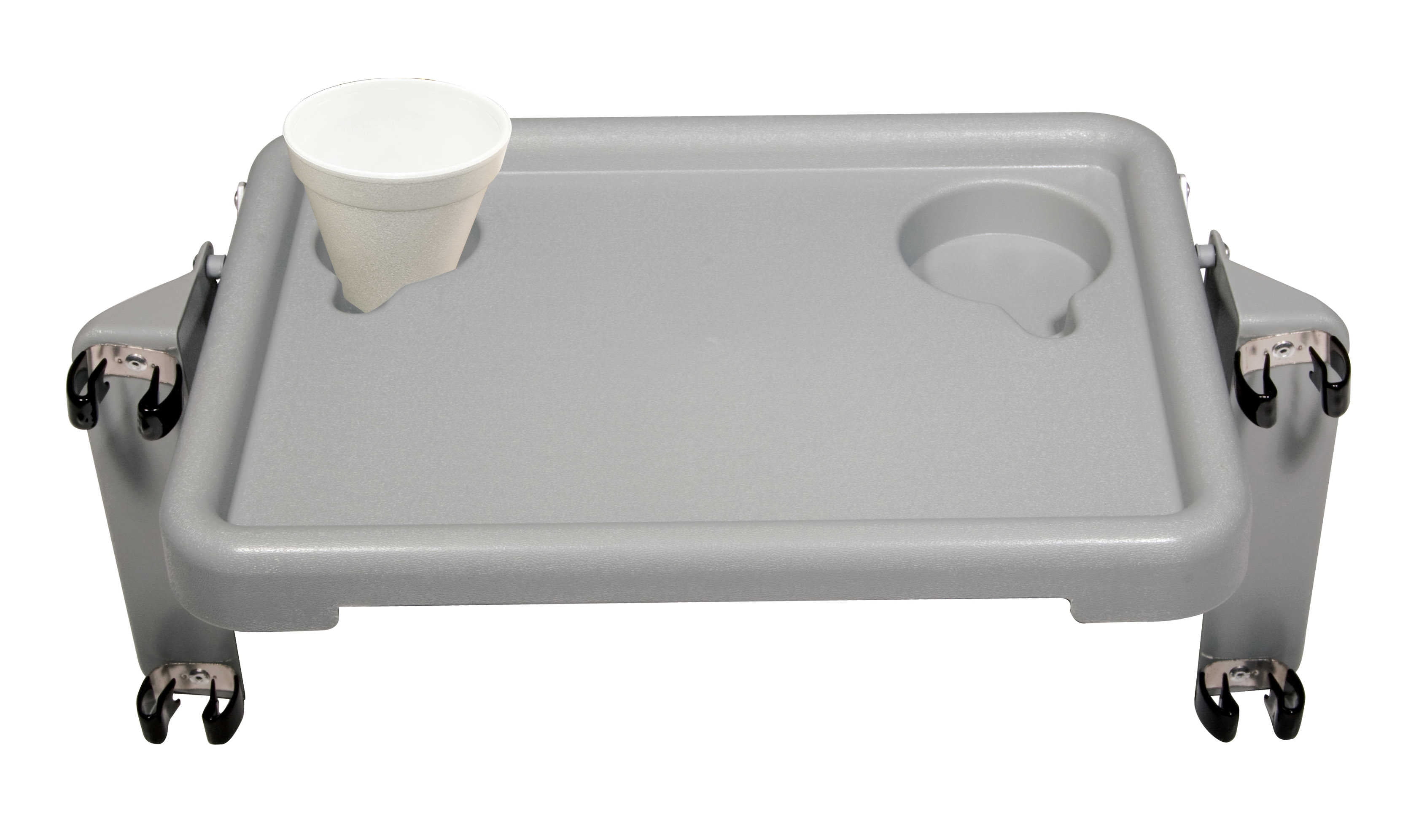 Drive Medical Folding Walker Tray with Cup Holders