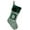 H-green, variant on 15.8×7.8 inches Initial Monogram Embroidered Christmas Stocking Striped knitted Christmas Decorations Stocking Red,White, Green Letter Stockings for Family Holiday and Xmas Tree Fireplace Decor