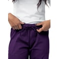 thumbnail image 4 of Sivvan Women's Scrub Set - Multi Pocket Cargo Pants & Stylish Mock Wrap Top (Available in 15 Colors), 4 of 6