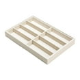 thumbnail image 3 of MERIGLARE Eye Glasses Holder Container 8 Grids Sunglasses Storage Box for Watches Shop Beige Yellow, 3 of 9