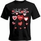 thumbnail image 1 of Camisetas para hombre, camisetas casuales de manga corta con diseño de corazón y rama de árbol, camisetas gráficas para hombre, 1 of 8