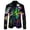 01-Black, variant on Mardi Gras Jackets for Men Carnival Printed Blazer Slim Long Sleeve Button down Suit Jackets Holiday Sport Coat 05-Wine XL