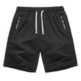 thumbnail image 3 of Hiking Shorts For Women Quick Drying Lightweight Elastic Waist Stretchy Shorts For Women Workout Shorts Women Womens Shorts With Zipper Pockets, 3 of 3