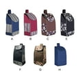 thumbnail image 3 of Yuarrent Bolsa de repuesto reutilizable de poliéster, cómoda y resistente, hecha con bolsa impermeable Oxford, a la moda Almacenamiento y organización del hogar PT Flor de ciruelo negro, 3 of 6