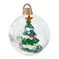 thumbnail image 3 of 24 Inch LED Luminous Inflatable Christmas Decoration Holiday Blow Up For Outdoor Yard Party Event Festive Lighting Display, 3 of 6