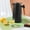 Black, variant on Smart Insulated Kettle Double Glass Liner, QQZ One-Touch Push Button Pour Leak-Proof Jug, Beech Wood Handle Heat Retention Pot for Coffee Tea Hot Water, Black