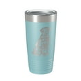 thumbnail image 1 of Love and a Dog Tumbler Dog Lover Travel Mug All You Need is Love Insulated Laser Engraved Coffee Cup Pet Owner Gift 20 oz Light Blue, 1 of 1