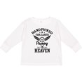 thumbnail image 3 of Inktastic Handpicked for Earth By My Pappy in Heaven with Angel Wings Boys or Girls Long Sleeve Toddler T-Shirt, 3 of 5