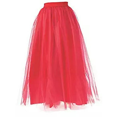 Women's Scarlet Red Skirt Costume Accessory