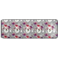 thumbnail image 5 of Dreamtimes Merry Xmas Theme Hallway Runner Rug 2'x6' Kitchen Rug with Rubber Backing Winter Snowman Birds Non Slip Entryway Rug Runner Washable Soft Area Rug for Hallway Bedroom Kitchen Decor, 5 of 6