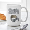 thumbnail image 6 of CafePress - Funny Grandpa Can Fix It! Mugs - 15 oz Ceramic Large White Novelty Mug, 6 of 6