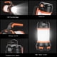 thumbnail image 4 of Linterna LED recargable, lámpara de camping de 360°, lámpara portátil LED recargable, ultra potente, 6 moda, 4 of 5