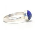 thumbnail image 2 of Heaven Crafts Genuine Lapis Lazuli Ring December Month Birthstone Boho Cocktail Ring Gift Item 925 Sterling Silver, 2 of 4
