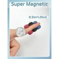 thumbnail image 3 of 12 Pairs Strong Hijab Magnets Pinless Hijab Pins for Women, Multi Use Magnetic Pins for Hijab Scarf Shirts Dress and Clothes, 3 of 6
