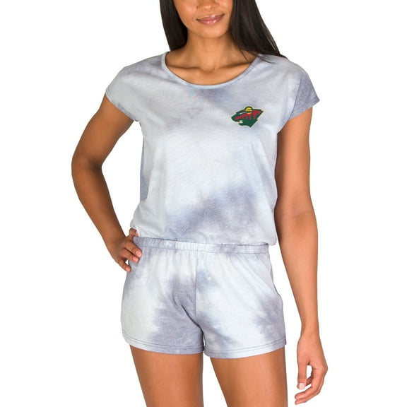 Women's Concepts Sport Gray Minnesota Wild Marina Romper