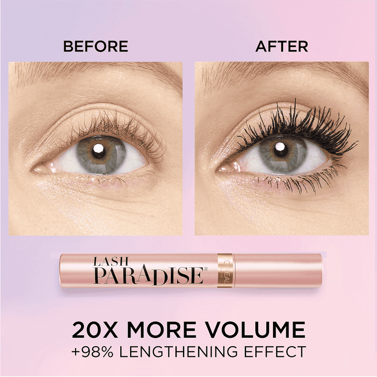 L'Oreal Voluminous Makeup Paradise Volume Black Brown - Walmart.com