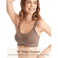 thumbnail image 2 of Momcozy Seamless Bra for Women, Wireless Invisible Support Bra, Comfortable Soft Adjustable, Brown, 2 of 10