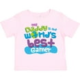 thumbnail image 3 of Inktastic World’s Best Gamer Daddy Boys or Girls Toddler T-Shirt, 3 of 5