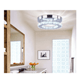 thumbnail image 5 of "Lámparas De Techo Colgante Led Cristal Moderna Decorativas Estructura  BELUG Plateado ", 5 of 5