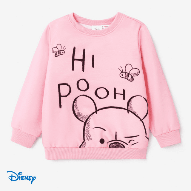 Disney Disney Winnie the Pooh Toddler Girl Character Print Long-sleeve Sweatshirt