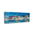 thumbnail image 3 of Stupell Industries Modern Street Style Sandpipers Walking Beach Shoreline Painting Gallery Wrapped Canvas Print Wall Art, Design by Jeanette Vertentes, 3 of 5