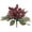 🔥 Red_Base#3254, variant on Artificial Banksia Flower Bundle | Lifelike Fake Flowers, Waterproof, Sunproof | Bright Fabric Leaves, Flexible Stems | Home, Wedding, Table Decor | 11.8"x7.4"x3.9" | White, Red, Orange, Green