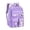 Purple, variant on Fgnfyis Backpack for Girls Colorful Dream Large Capacity School Bag with Bow Lightweight Twin Shoulder Elementary Students Kids Backpack Pink