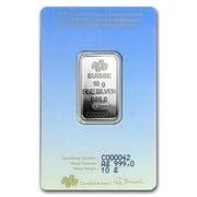 Pamp Suisse Religous Series Am Yisrael Chai 10 Gram Silver Bar - In Assay