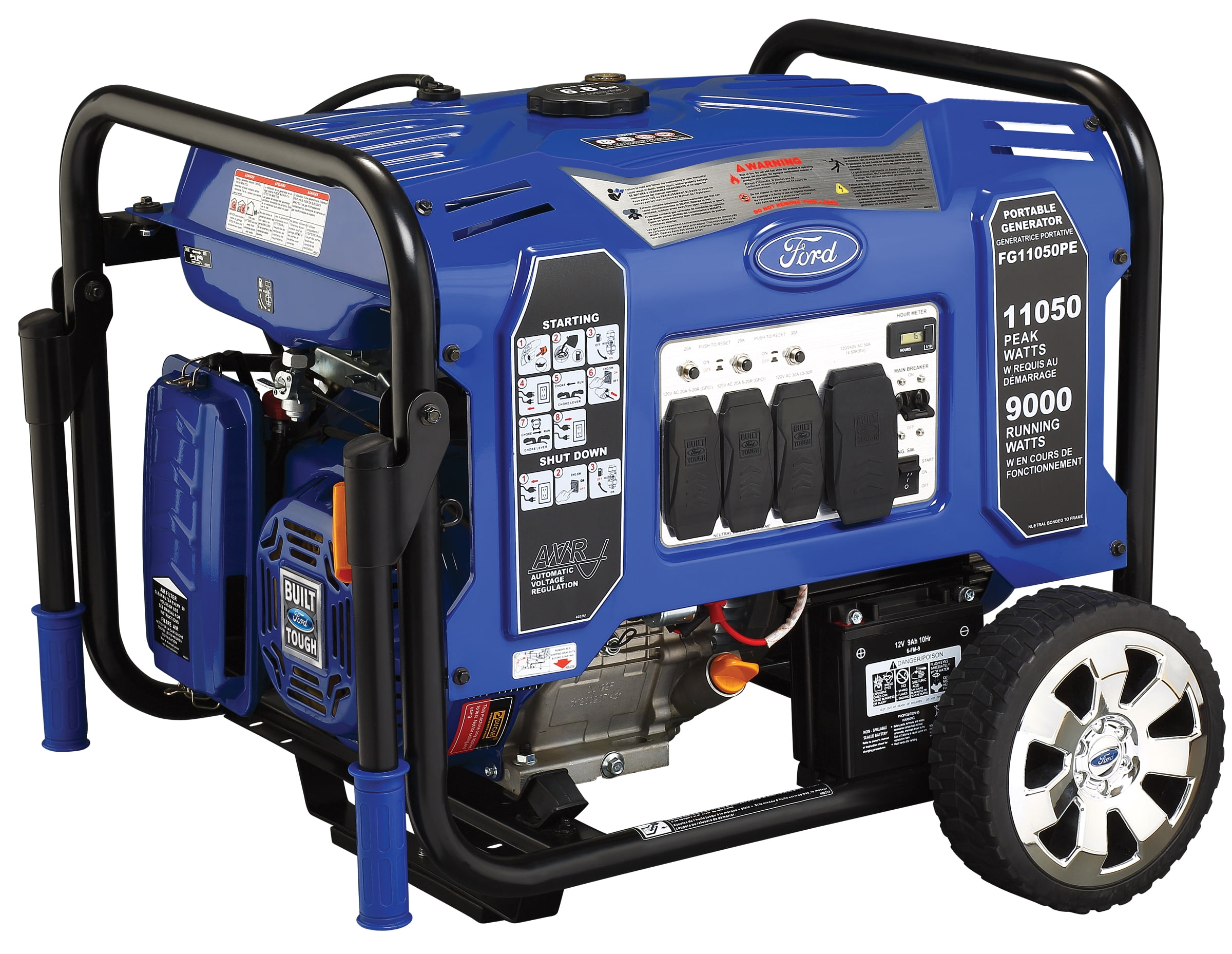 Ford 11,050W Portable GasPowered Generator