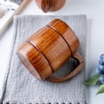 thumbnail image 4 of opvise Jujube Wood Water Mug Anti-Fade Eco-friendly Handle Water Cup, 4 of 4