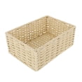 thumbnail image 4 of Canasta organizadora imitada Rattan Woven Desktop Caja de almacenamiento Sundies Cesta de almacenamiento, 4 of 8