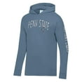 thumbnail image 2 of Men's ComfortWash  Blue Penn State Nittany Lions Long Sleeve Hooded T-Shirt, 2 of 3