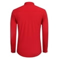 thumbnail image 5 of COOFANDY Men's Black Golf Polo Shirts Short Sleeve Quick-Dry Performance Tactical Shirts Collared Tennis T-Shirt Top, 5 of 9
