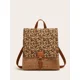 thumbnail image 3 of Mochila de gran capacidad con hombros de corteza y estampado vintage de moda para mujer, 3 of 5