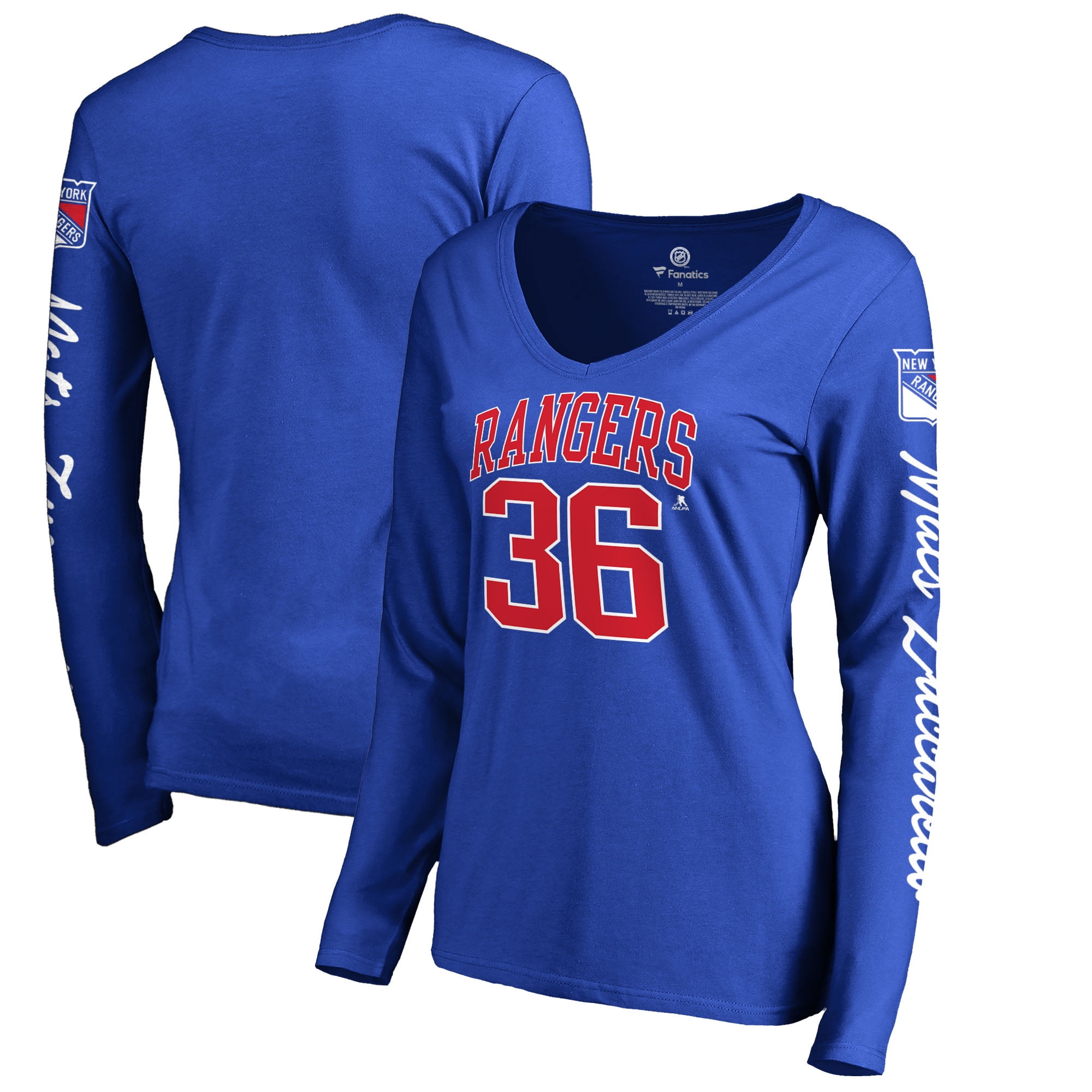 new york rangers jersey no name
