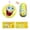 SpongeBob, variant on Miraball Bibi Emoji, Surprise Egg Capsules with Memory Foam Expandable Plush Toys – 3.7" (9.5cm) Soft Collectibles with Surprises Each – Fun Gift for Kids, Parties & Holidays (Pack of 3)