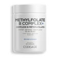 thumbnail image 1 of Methylfolate B Complex, Vitamins B6 & B12 Methylcobalamin, Riboflavin, Betaine TMG, Folate, 120 ct, 1 of 4