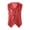 Red, variant on Kids Boys Girls Sequins Waistcoat Jackets Hiphop Jazz Street Dance Vest Top for Performance Red 100