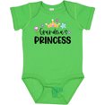 thumbnail image 3 of Inktastic Grandma's Princess Crown and Flowers Girls Baby Bodysuit, 3 of 5