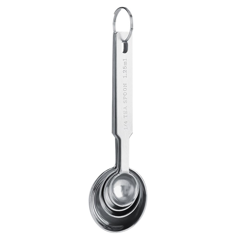 LYUMO Spoons,Stainless Steel Measuring Spoons Set of 4 for Dry And