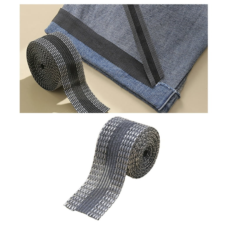iron-on Hemming Tape Pull Side Sticker Self-adhesive Free Cutting Change  Trousers Cuff Paste Close Trousers Cuff Sticker
